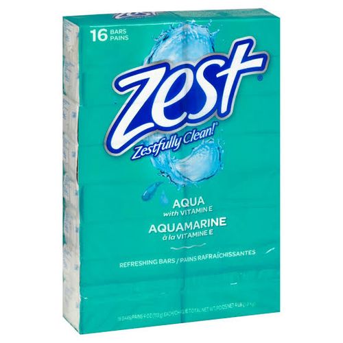 ZEST AQUA REFRESHING BARS X8