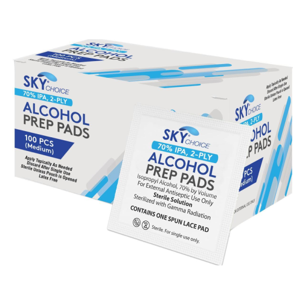ALCOHOL PREP PAD X 100