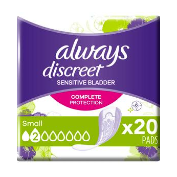 ALWAYS DISCREET SMALL PLUS X 20