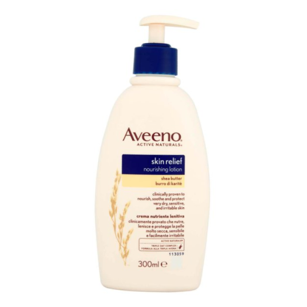 AVEENO SKIN RELIEF BODY LOTION SHEA BUTTER