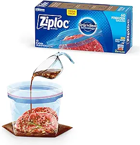ZIPLOC FREEZER GALLON DZ X15 11591
